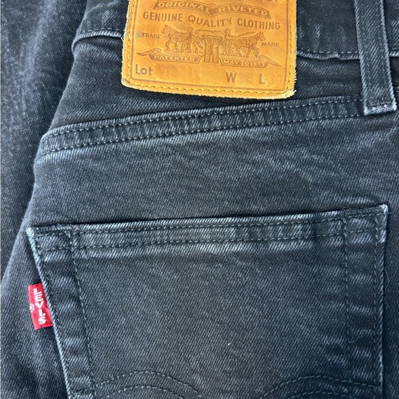 Levi’s Men’s Original Fit Jeans – Black – Size 28x30 - Picture 7 of 15